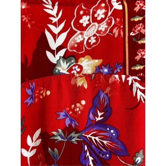 Jaase floral bounce with flounce at bottom and sleeves size L - Picture 7 of 10